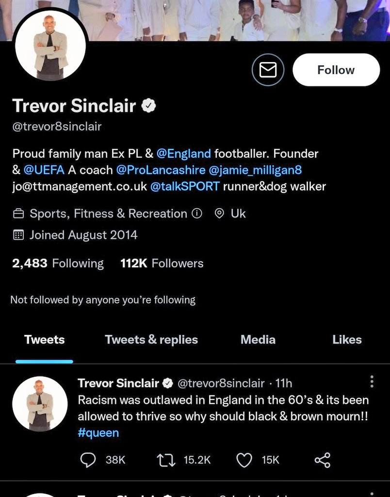 ShaftedUn's tweet photo. Oh dear. And no reply possible. https://t.co/mOpWYhILEk