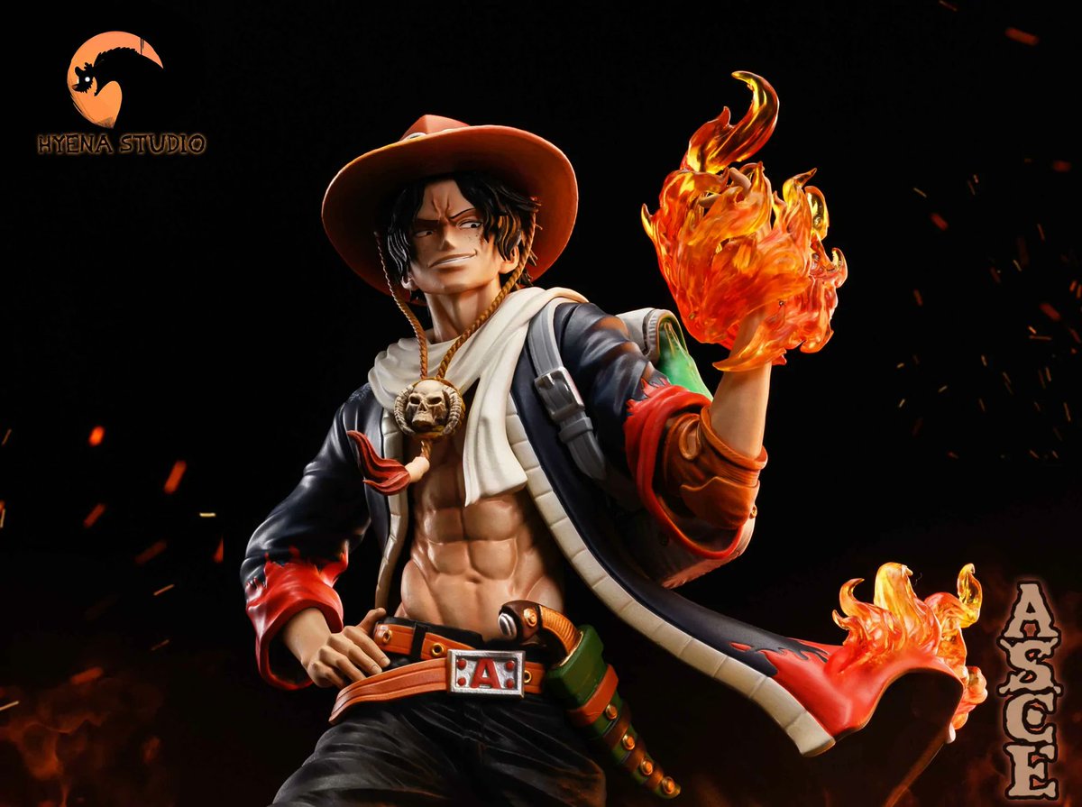 dailyopbot's tweet photo. One Piece ☆ Portgas D. Ace - HYENA Studio https://t.co/DvM0EBqK4U