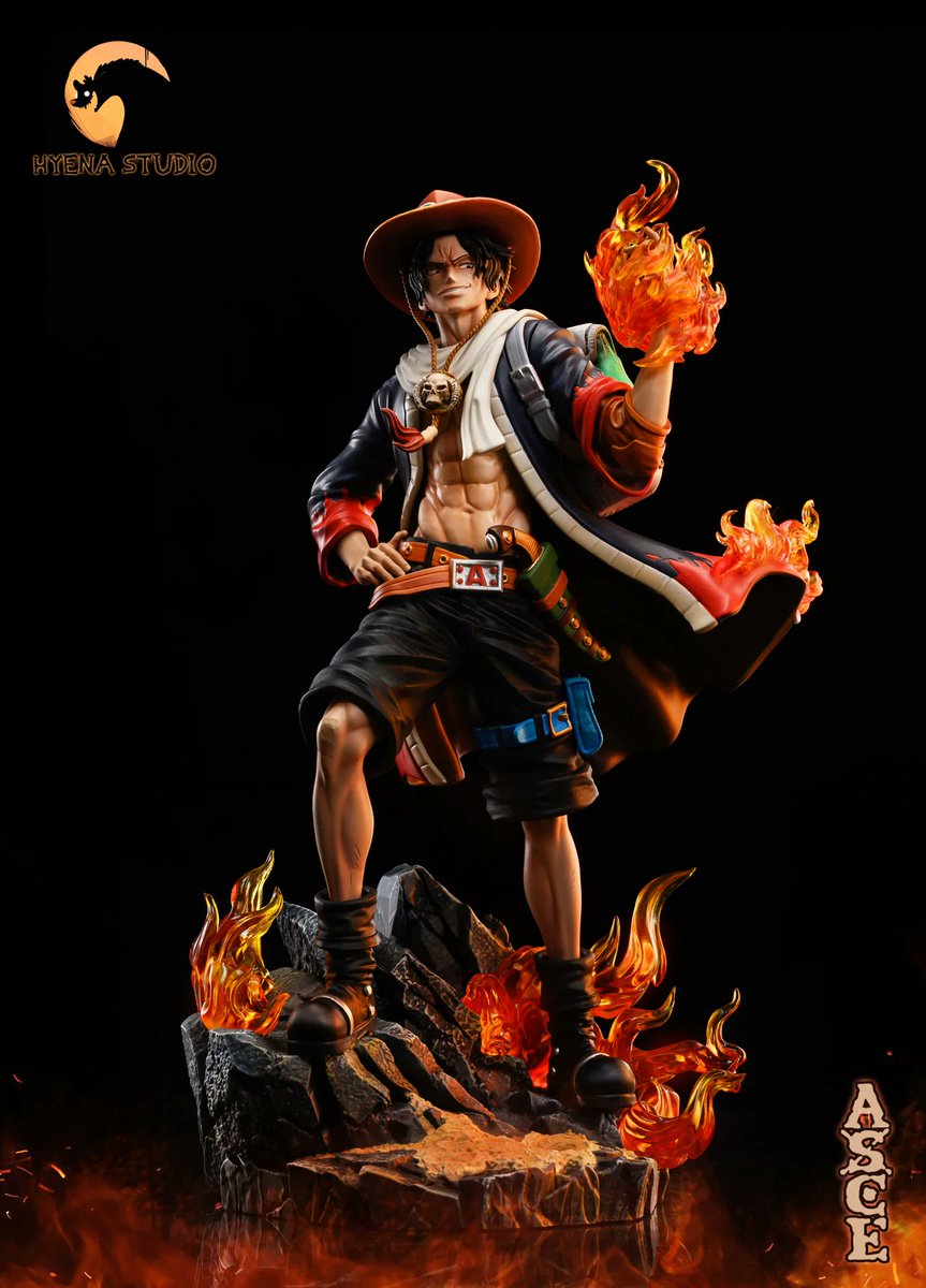 dailyopbot's tweet photo. One Piece ☆ Portgas D. Ace - HYENA Studio https://t.co/DvM0EBqK4U