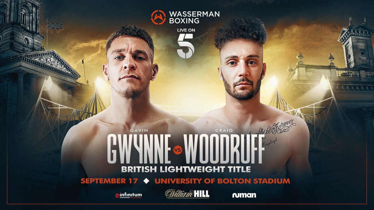 BritishBoxNews's tweet photo. Craig Woodruff vows to make Gavin Gwynne pay for his lack of respect
https://t.co/Umja2pd9z7
#GwynneWoodruff #boxing #boxingon5 #channel5 https://t.co/ZZWL6evVAT