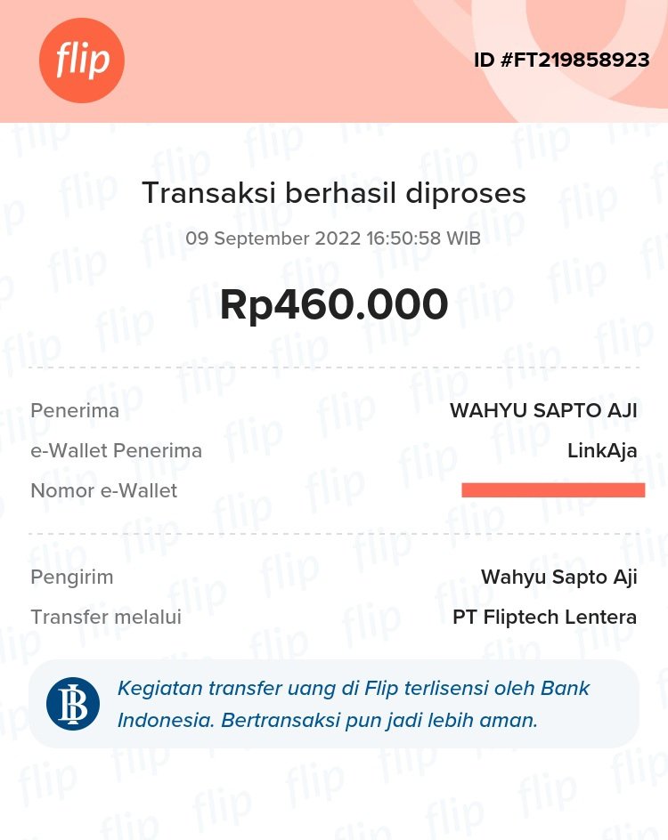 actwsapto's tweet photo. @flip_id Tetep setia pake flip buat top up apapun ✨ https://t.co/mvGScytscw