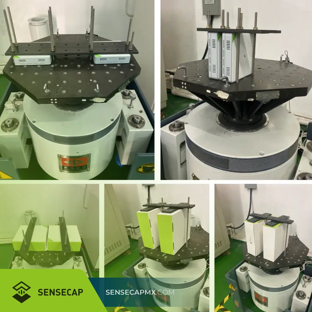 sensecapmx's tweet photo. #OpenManufacture
Structural Strength Testing was performed on #SenseCAP M2 Data only Hotspot!
During the test, it was put on an instrument that can generate vibration at various vibration frequencies.
⏲️After 8 hours of testing, the device that functions normally passed the test. https://t.co/OyLJV5ZdWj