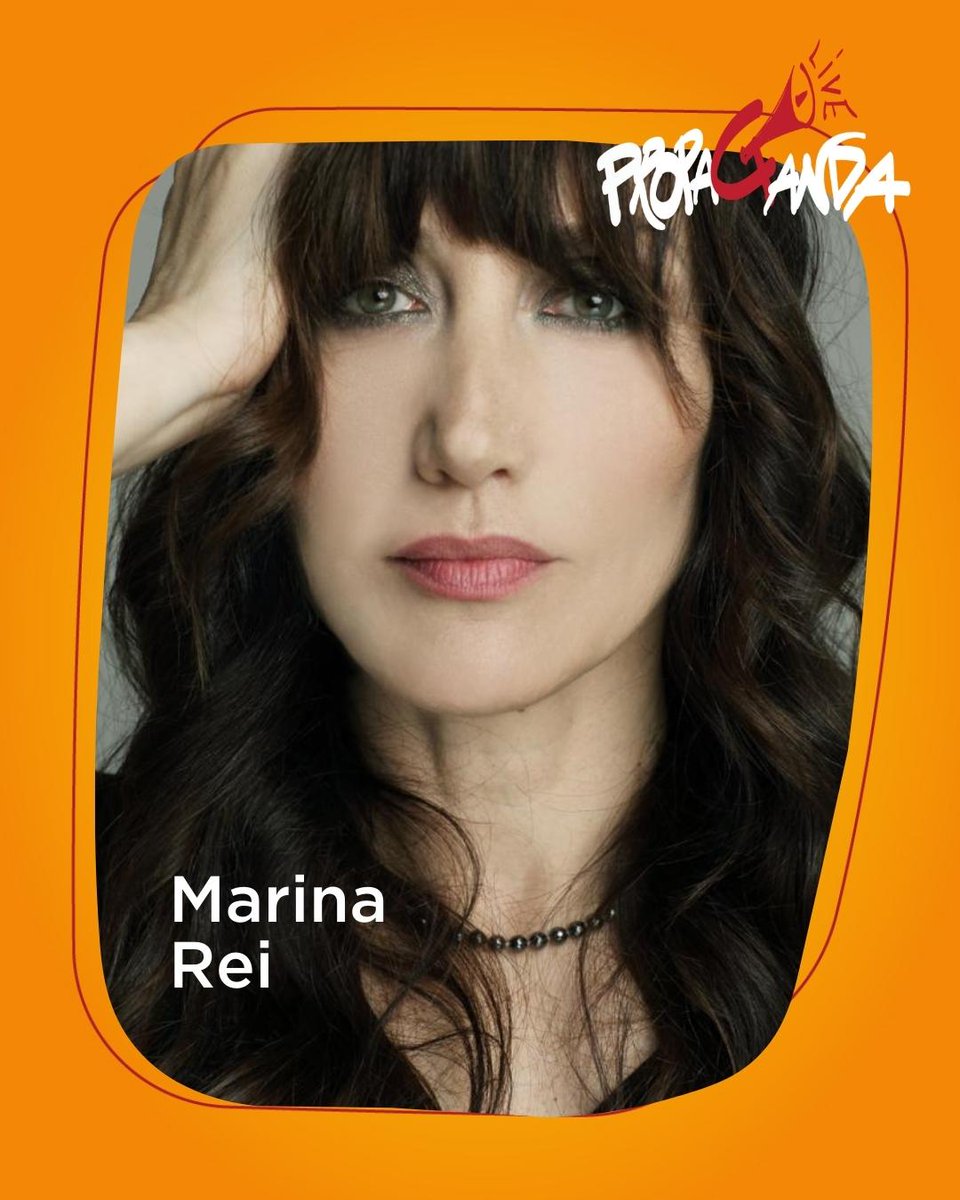 <a href="/La7tv/">La7</a> <a href="/NeriPerCasoOff/">NeriPerCasoOfficial</a> Special guest della #propagandaorkestra Marina Rei, con noi stasera a #propagandalive. 

Appuntamento su @la7tv ore 21.15