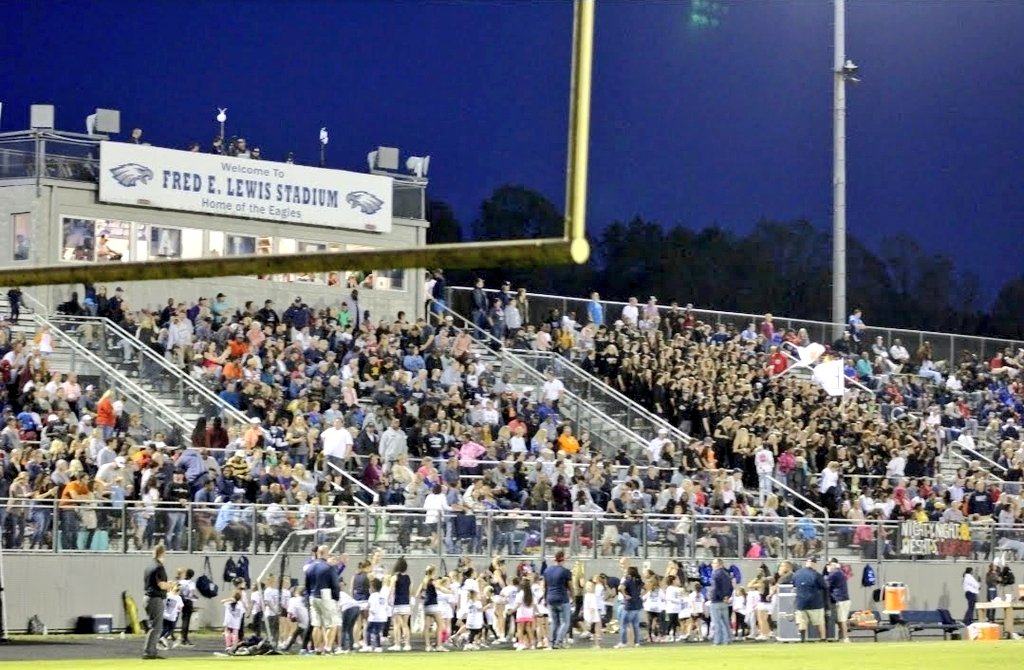 WAKE UP EAGLE NATION!!!  
IT'S GAME DAY!!!  

Kickoff is 7pm!!!  Get there early and let's make sure THE NEST is Rocking!!!
 
#EXITLIGHT 
#BGOD 🦅
#EaglePride
#THENEST