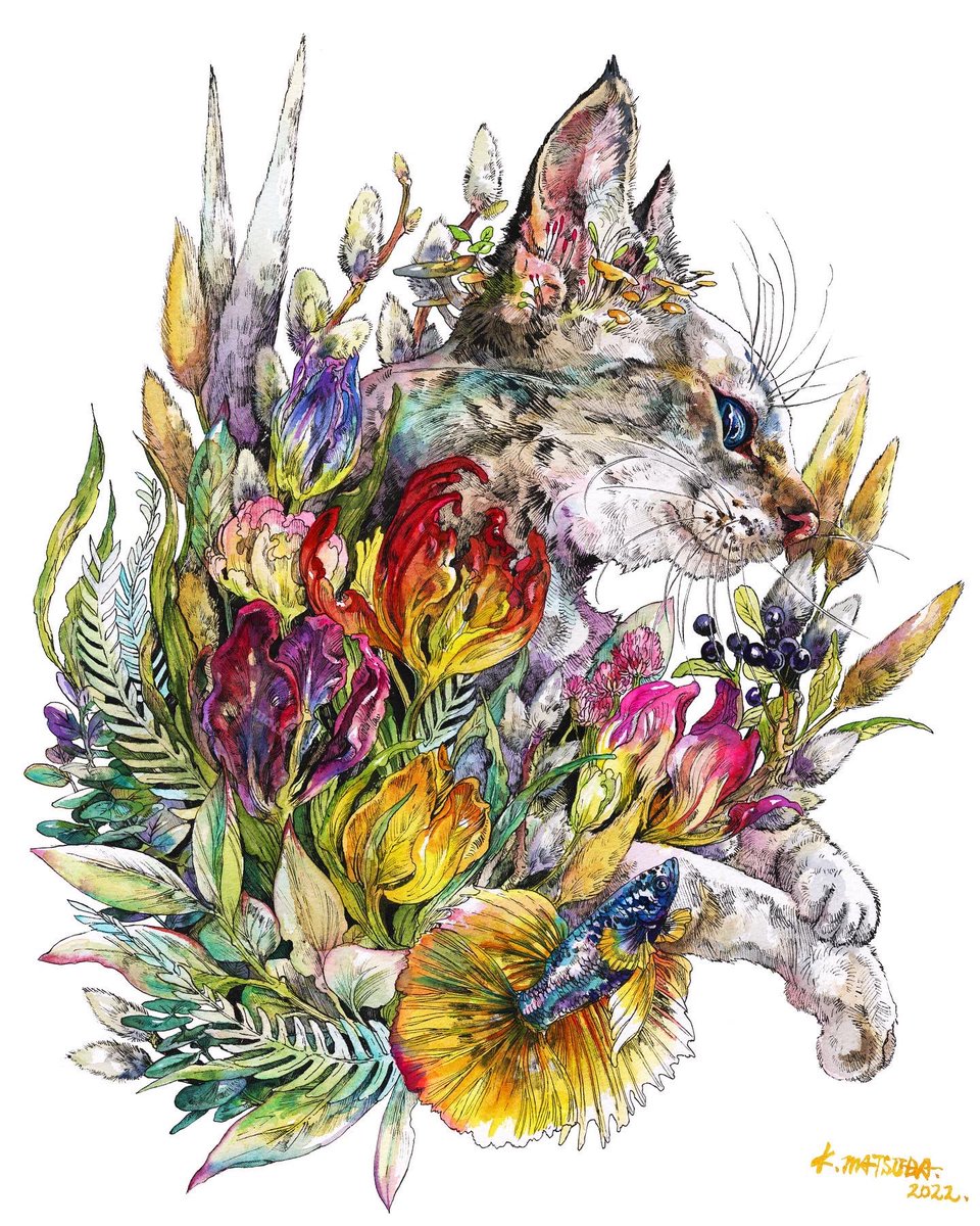 カラフルな作品を見せてほしいです ごちゃごちゃ マツダケン 3 22 27梅田個展のイラスト カラフルな作品を見せてほしいです ごちゃごちゃ マツダケン 3 22 27梅田個展のイラスト