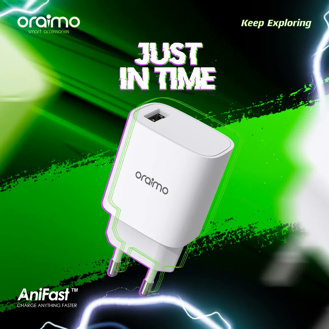 oraimomate's tweet photo. Never lose a moment 😎
Power up Faster with AniFast™ smart-charging technology.
Available in power banks, cable kits and chargers⚡⚡
Click the link below to shop now
https://t.co/nJQ1Afgpl5
#oraimoAniFast
#AniFast https://t.co/uk5Zf4i3gA