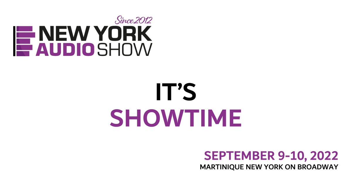 New York Audio Show tweet media