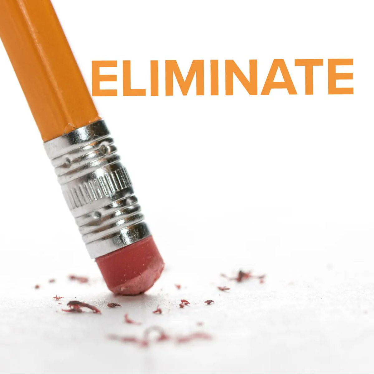 AvroConsultancy's tweet photo. E is for Eliminate.
• everything from your 'to do' list that adds no value 
• any self-talk that does not serve you well 
• bad habits that are detrimental to your physical or mental health 
• customers who do not value what you provide 
#businessowner #success #businesstips https://t.co/Wku8Dd6Bjq