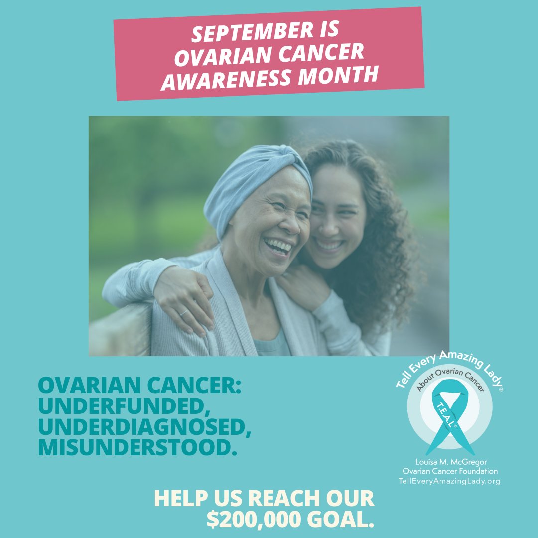 TEALWALK's tweet photo. You can help fight #ovariancancer today at https://t.co/NH8ZO0k0Wb
#womenshealth #ocamonth #ovariancancerawareness https://t.co/9FrQoW60JL