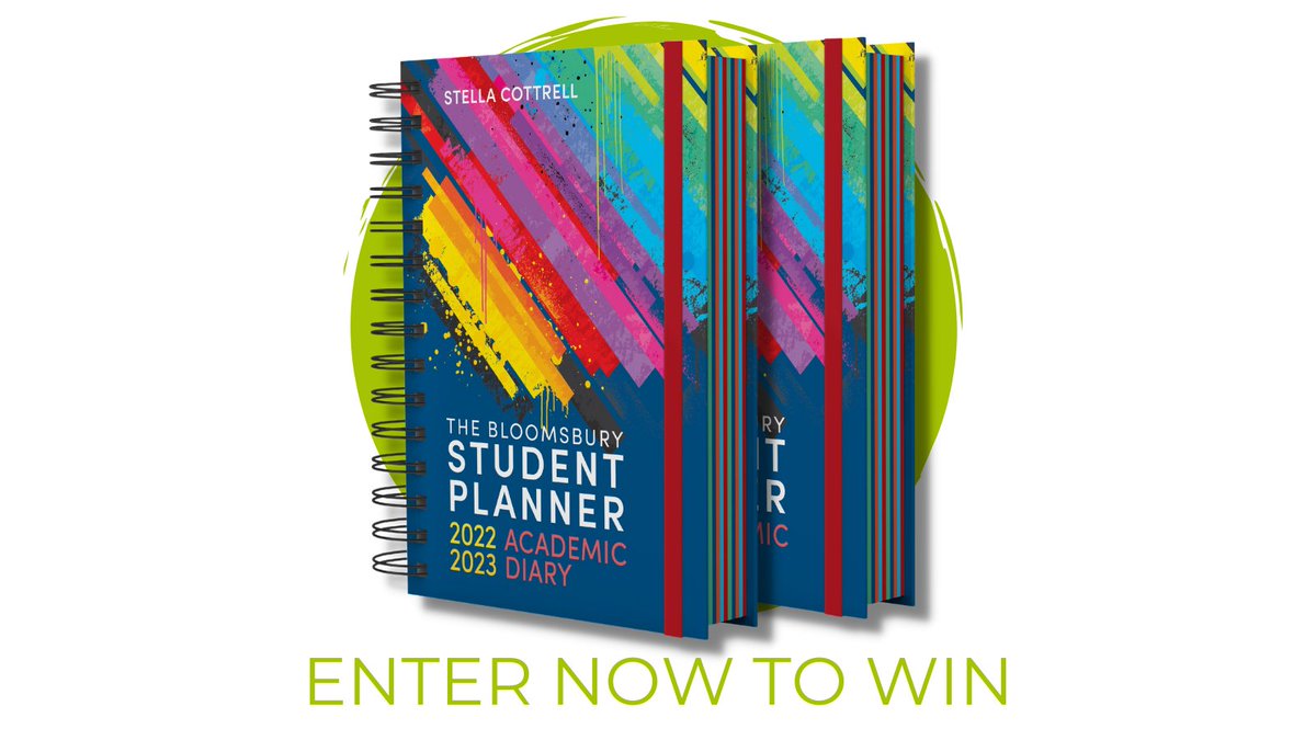 ATTENTION STUDENTS! Get organised with this weeks #Giveaway! one for you, one for your friend! 🎓 

 #Like, #retweet &amp; #follow <a href="/BloomsburyStudy/">Bloomsbury Study Skills</a> &amp; us to enter. Tag a friend for an extra entry!

UK only #Competition ends 16/9/22

#ukcompetition #ukgiveaway #prize #students #planner