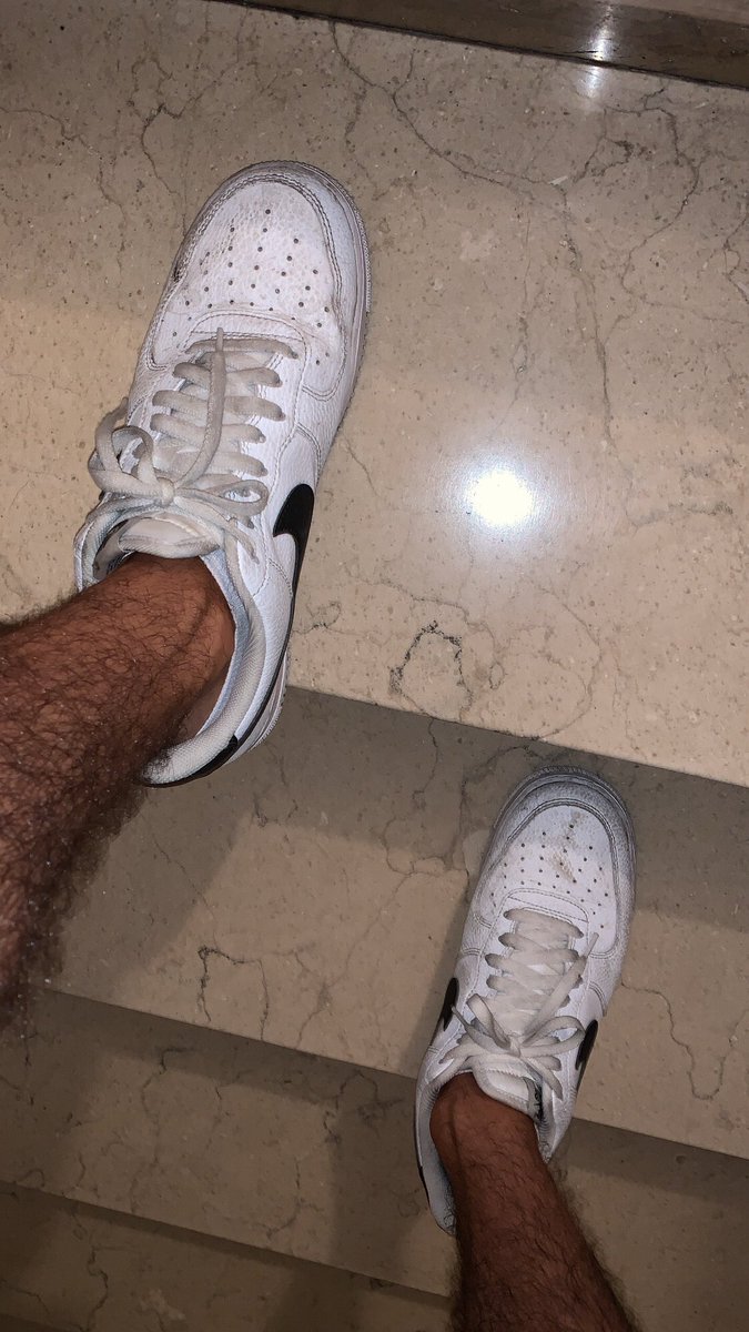 6Nikeboy's tweet photo. My filthy af1 need a proper cleaning 👅
Who’s up? https://t.co/BLR7ieXivn