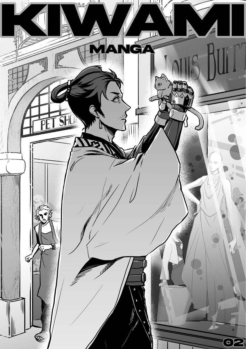 極 Manga Chapter 2: Neko &amp; Samurai
Coming Soon! #Kiwami #manga