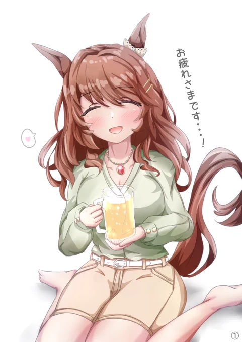 #ウマ娘 #ライトハロー お疲れさまです・・・!なハローさん 