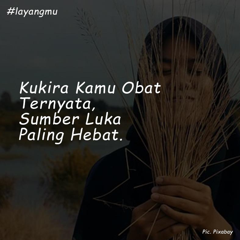 Layangmucom's tweet image. Espektasiku, denganmu aku sembuh. Ternyata lukaku makin piluh 😔

#layangmu #undanganweb #undangannikah #birojomblo