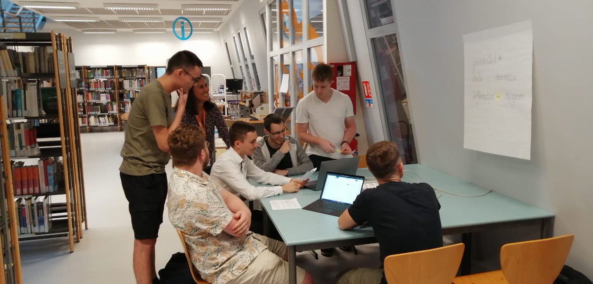 Le serious game bat son plein <a href="/LaDocMinesAlbi/">LaDocMinesAlbi</a> ! D'indice en indice les nouveaux élèves découvrent les espaces, les services, les ressources...