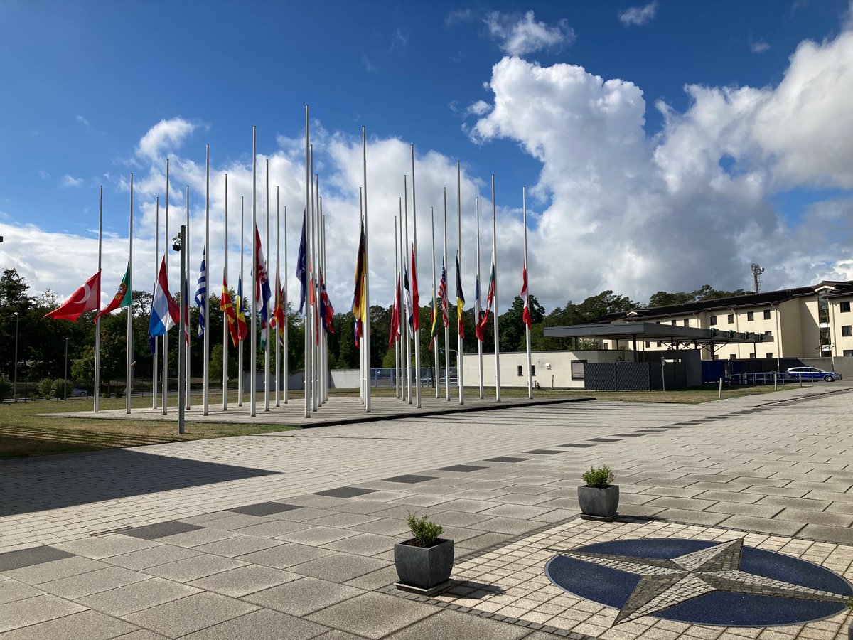 #NATO Air Command today.

Rest in peace, Great Queen.

God Save The King.

#QueenElizabeth #KingCharles #UnitedKingdom