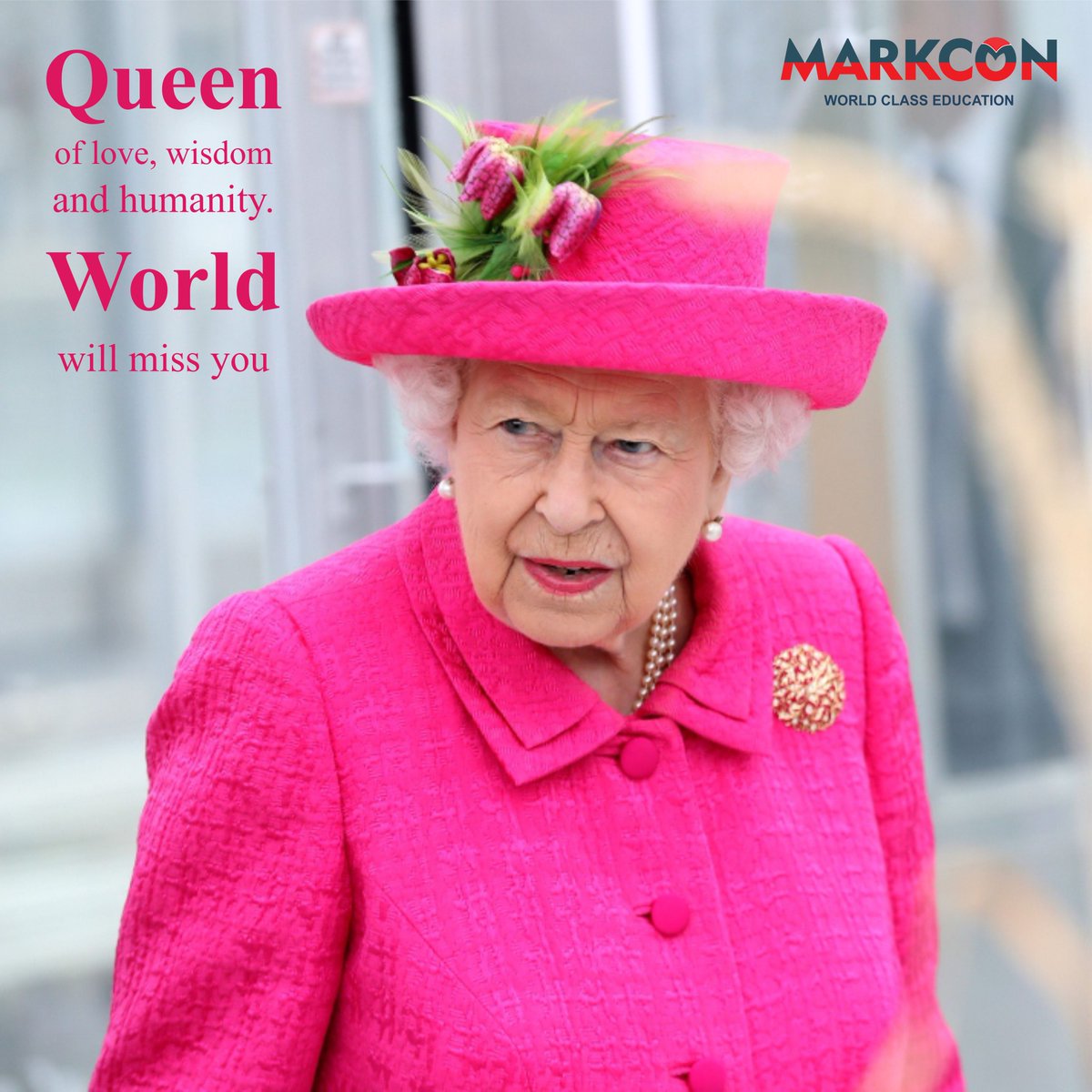 Markconlimited's tweet photo. Queen Elizabeth II
(21 April 1926 – 8 September 2022)
.
.
.
#QueenElizabeth #QueenElizabethII #queenelizabethdead #QueenElizabethIIRIP
#QueenElizabethIIdied #RIP https://t.co/osR8ogyBj0