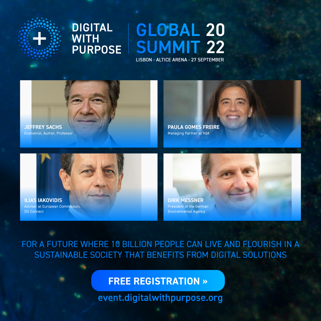 📢Join the Digital With Purpose Global Summit
27th of September📍Lisbon 🖥 Online 

More info and free registration
…stration.event.digitalwithpurpose.org
