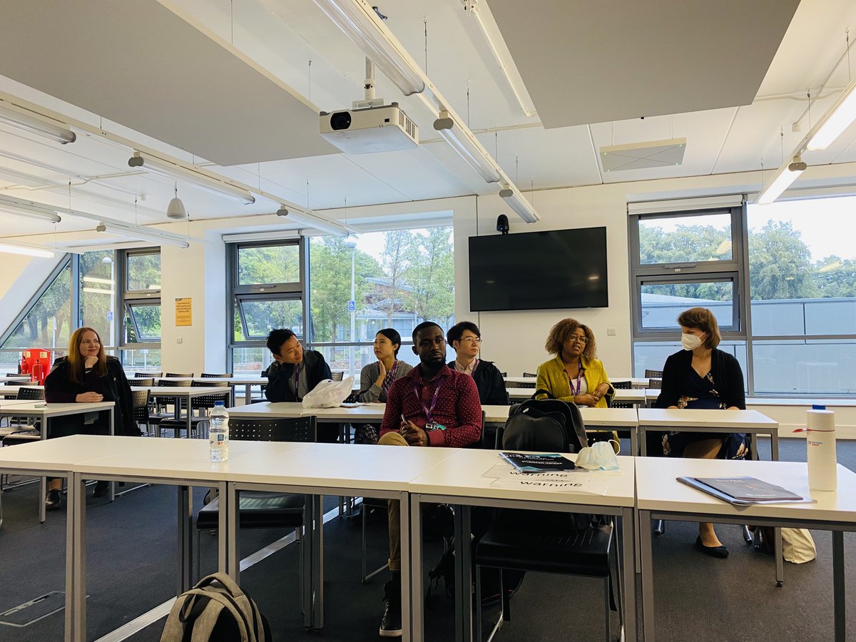 MeCCSA PGN (@meccsapgn) on Twitter photo At yesterday's @MeCCSA2022 Postgraduate Network roundtable where we discussed PhD research, postdocs and life after studies in and after the pandemic.
Panelists were <a href="/SharonZheng918/">Sharon Zheng</a>, @obiavincent, <a href="/Silasudenze/">Silas Obumneme Udenze, PhD🇳🇬🇪🇸🇺🇲🇬🇧</a>, Yating Zhang & <a href="/SaulZHANG4/">Shiyi ZHANG</a>.
Thanks to <a href="/bissieanderson/">Dr Bissie Anderson 🌻</a> for chairing. At yesterday's @MeCCSA2022 Postgraduate Network roundtable where we discussed PhD research, postdocs and life after studies in and after the pandemic.
Panelists were <a href="/SharonZheng918/">Sharon Zheng</a>, @obiavincent, <a href="/Silasudenze/">Silas Obumneme Udenze, PhD🇳🇬🇪🇸🇺🇲🇬🇧</a>, Yating Zhang & <a href="/SaulZHANG4/">Shiyi ZHANG</a>.
Thanks to <a href="/bissieanderson/">Dr Bissie Anderson 🌻</a> for chairing.
