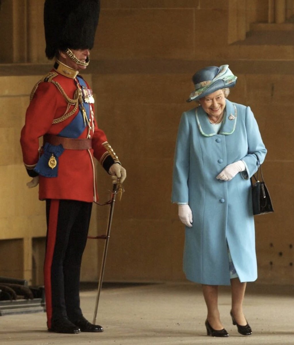 One of my favourite pictures ever of the Queen and Prince Philip. Will always be treasured and remembered with love and affection.