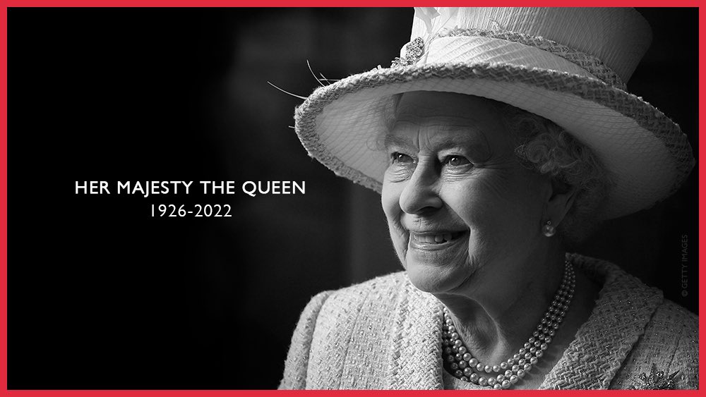 The centre joins the nation in the mourning of Her Majesty the Queen🇬🇧 Our thoughts are with her family at this sad time