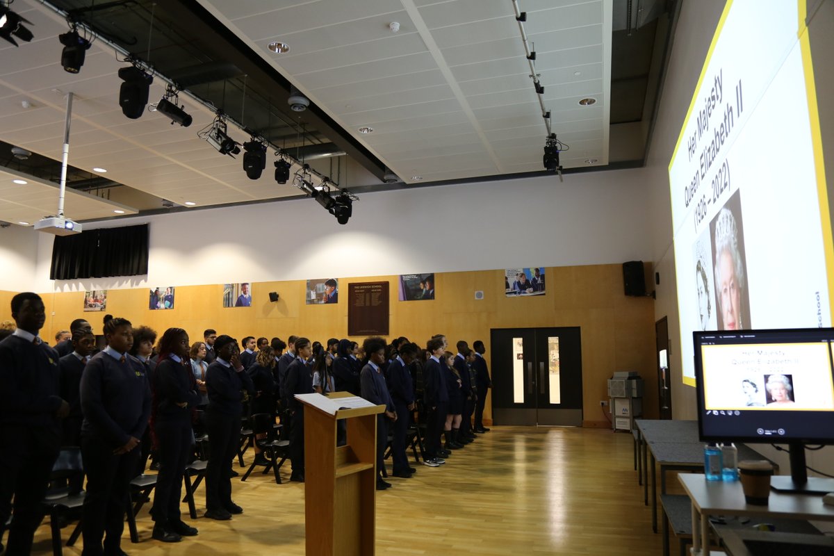 UrswickSchool's tweet image. The Urswick School has marked the passing of HM Queen Elizabeth with a series of special assemblies and prayers.