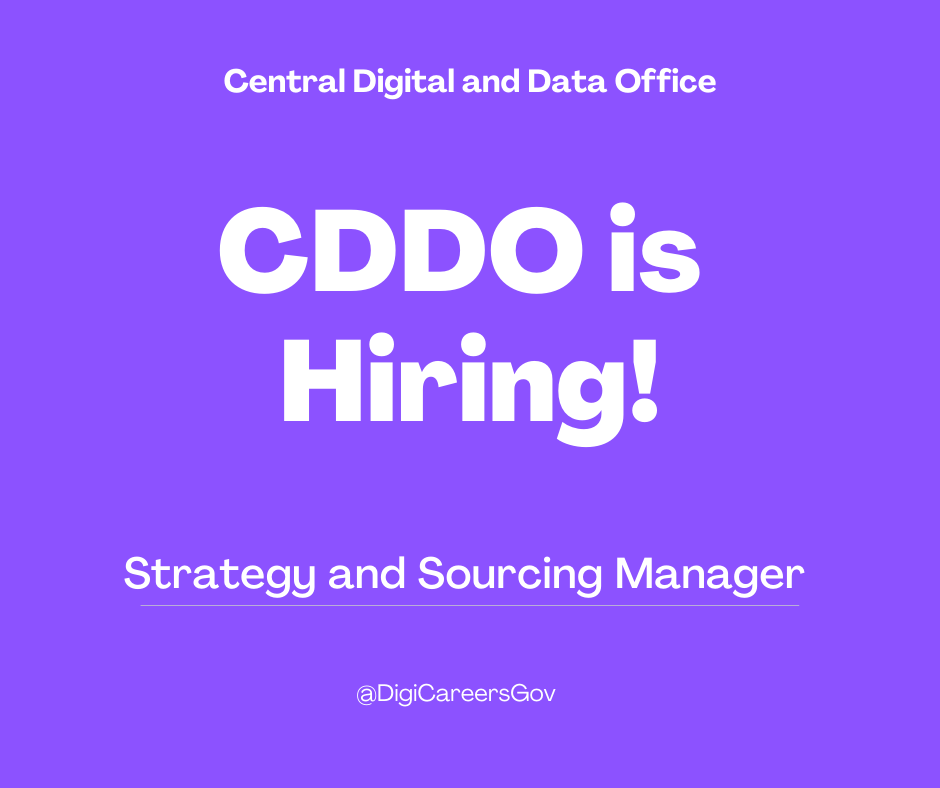 Looking for a Strategy and Sourcing Manager to join the Central Digital and Data Office 
📍Manchester
💰Salary - £32,000 - £35,794
Closing Date is 23:55 on 18th September
To find out more and apply, please follow the link - 
gdscareers.tal.net/vx/appcentre-e…