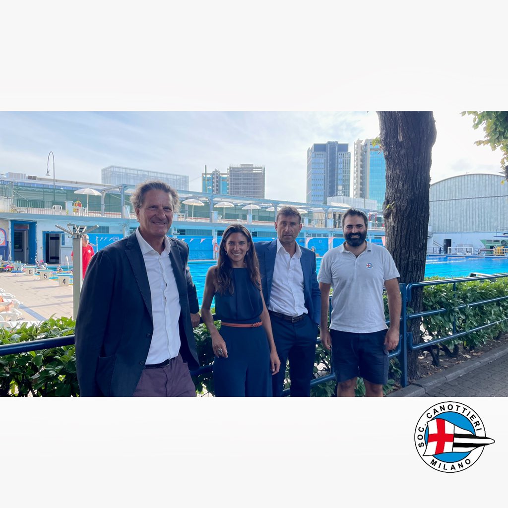 Canottieri_Mi's tweet photo. Ci è venuta a trovare Martina Riva, assessora allo Sport, Turismo e politiche giovanili del Comune di Milano.
La vicinanza delle istituzioni è sempre gradita, soprattutto in questo periodo.
E #Milano si distingue in positivo anche in questo.
@ComuneMI @martinariva_ https://t.co/kZAj5fnK7Z