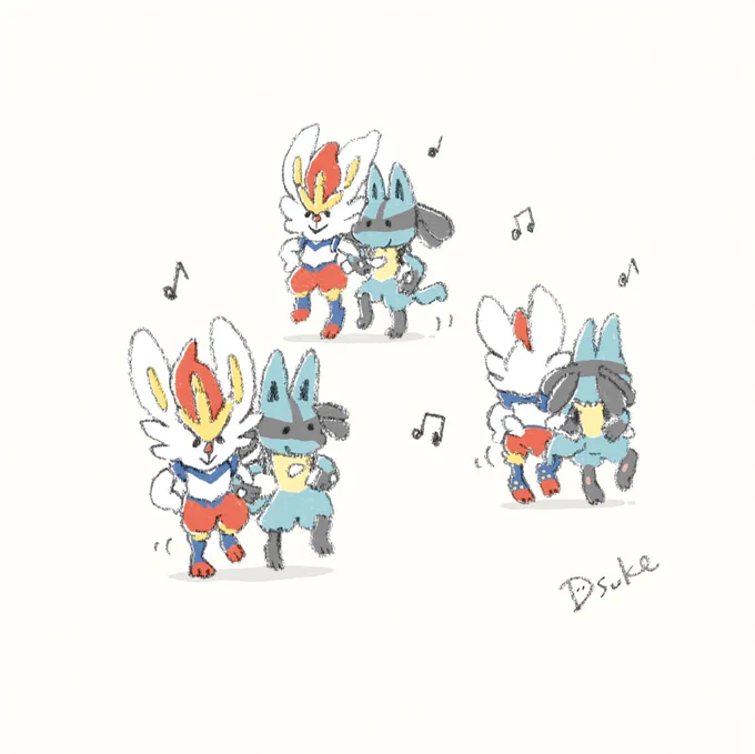 ルカリオとエースバーン良かったです#アニポケ #anipoke 