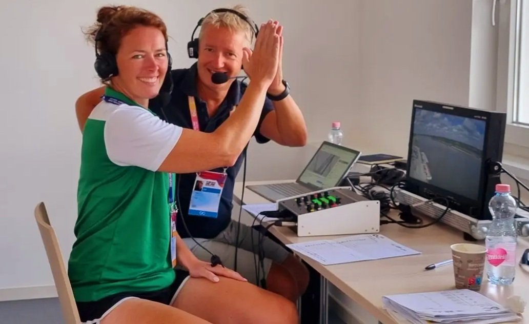 💥Such an amazing experience to commentate with the ICF at the Junior+U23 World Championships in Szeged alongside the amazing <a href="/rosssolly/">ross solly</a>🎤👦👧 
48 Finals with 107,000 views to date.
Well done to the ICF + Hungarian Federation for organising a very successful World Championships.