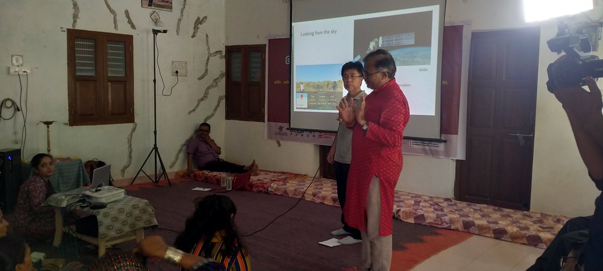 archivesfield's tweet photo. @Tapestry_T2S Concluded its workshop and roundtable for the Kutch patch. 
We presented our research to the pastoral community in the workshop and had a wonderful discussion yesterday. https://t.co/UQS4rLANC3