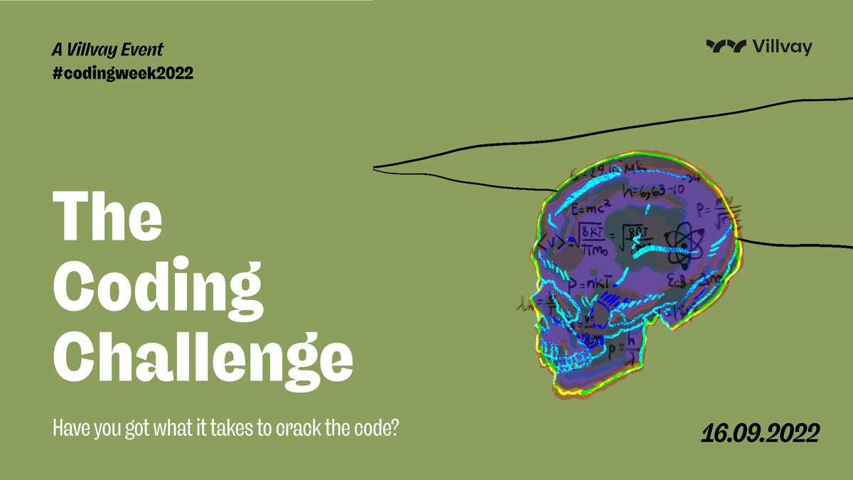 villvay's tweet photo. Got what it takes to solve an algorithmic problem using known algorithms and data structures in just 2 days? Crack the code at the Coding Challenge for #CodingWeek2022! A prize worth Rs. 200, 000 awaits the winner of the Challenge! Register here: https://t.co/3BMPcVAiI4 #Villvay https://t.co/XyJUEuXMFo