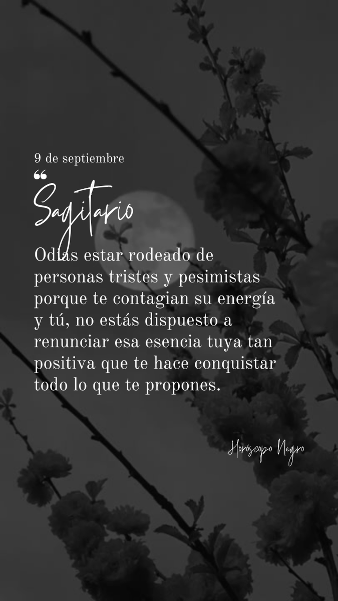 sagitario_hn's tweet photo. El horóscopo diario del 9 de septiembre para #Sagitario ♐🔮✨ #horoscoponegro #horoscopodiario https://t.co/V9Att73tVI