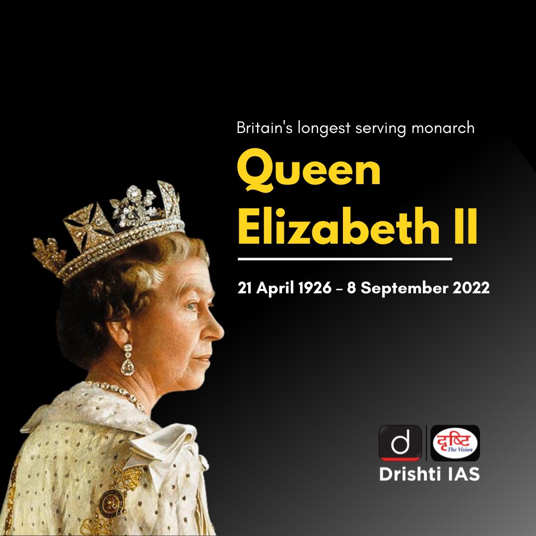 drishtiiaseng's tweet photo. Rest in Peace #QueenElizabeth II, Elizabeth Alexandra Mary Windsor.

#TheQueen #Tribute #RIP #Royals #Funeral #British #BuckinghamPalace #UK #RoyalFamily #QueenOfHearts #RestInPeace #HerMajesty #Windsor #History #England #London #Commonwealth #Crown #DrishtiIAS #DrishtiIASEnglish https://t.co/NYHnrRHZgn