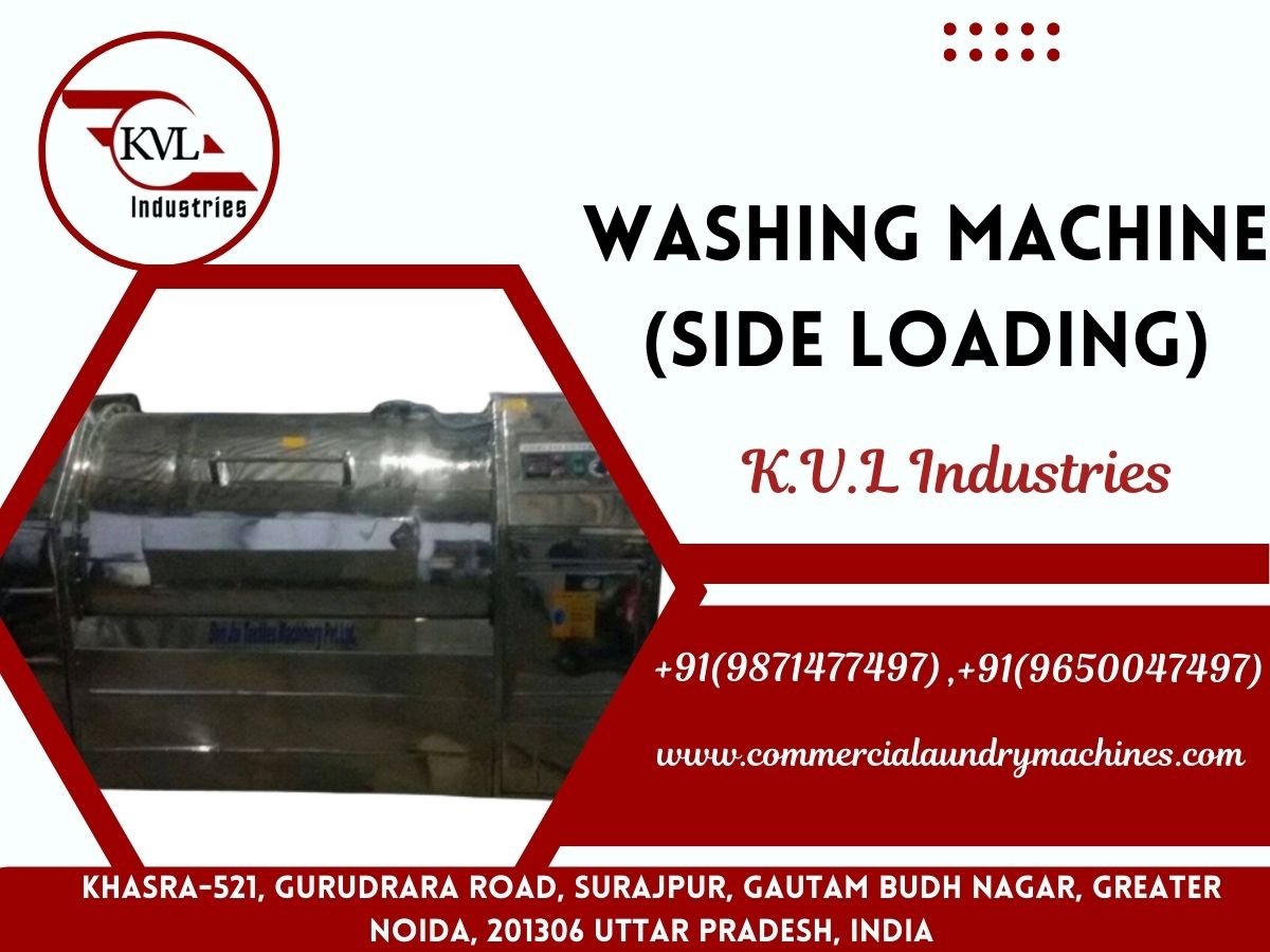 KVLIndustries1's tweet image. We offer competitively priced high-quality products. Washing Machines (Side Loading) are available from K.V.L Industries.
*
Contact details-: +91-9871477497, +91-9650047497
*
Website-: commercialaundrymachines.com
*
#threadsuckingmachine  #vaccumepressing #boiler #sideloading