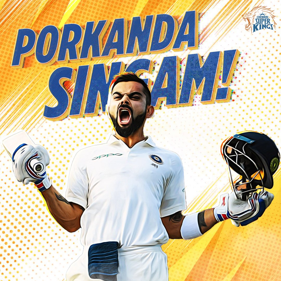 ChennaiIPL's tweet photo. The King is back, they're saying. But he never left, did he? https://t.co/EoU1I8xzP0