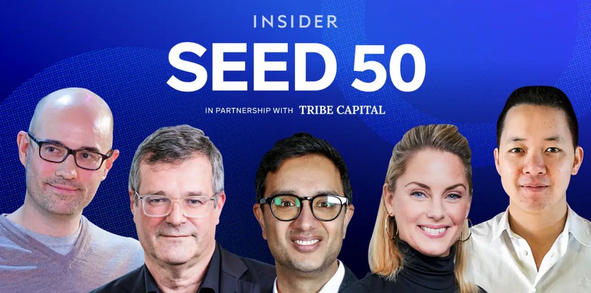 .<a href="/BusinessInsider/">Business Insider</a> highlights 50 Seed investors: VCs &amp; angels backing companies across #Europe.

It's based on analyzing 25 performance characteristics, startup progress, total follow-on raises, exits &amp; time to new rounds.

🙌🏽 <a href="/ms_atici/">Mehmet Atici</a> + all listed ⬇️!

👀 bit.ly/3DhGcTf