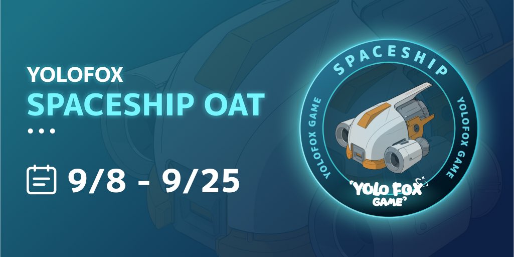 YolofoxGame's tweet photo. Captain！ One of your spaceships is ready! 🚀
To celebrate the new appearance of spaceship, We have the new Premint activity 
50 Gem Shards Giveaways!🎁
1⃣️Follow @yolofoxgame
2⃣️Like + RT + tag 3frens
3⃣️Compete Premint
Premint Link

https://t.co/ofu0Fg7VtZ https://t.co/mMYSXfxMTg
