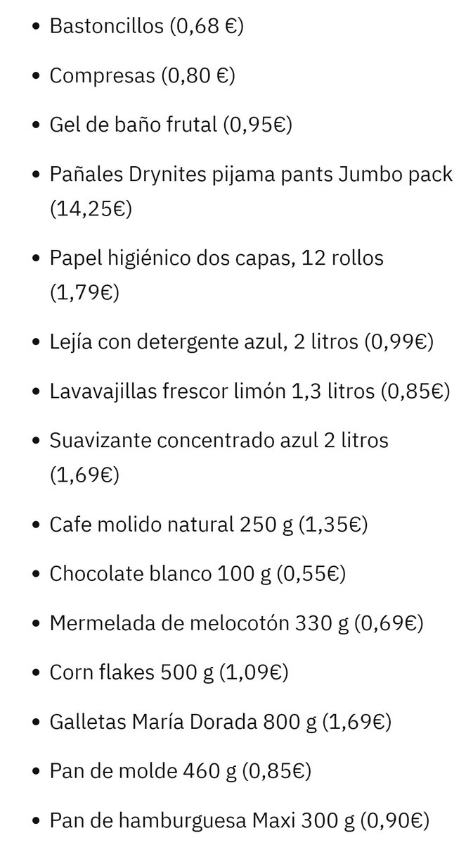 alez16216946's tweet photo. De estos 30 productos apenas uso 10 ¿ Qué hago con los otros 20?¿ Los dono a Cáritas? @CarrefourES quiere dar un pelotazo aprovechandose de la comunista @Yolanda_Diaz_ y le va a salir el tiro por la culata #NoComproMasEnCarrefour #QueRidiculo https://t.co/atw70nJ2hi