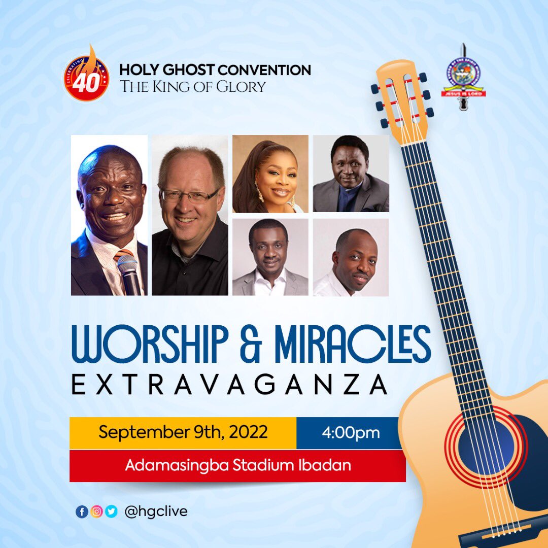 HGClive's tweet photo. Yesterday was power-packed!
Today is another to come Worship in His presence.
See you at 4 pm! ❤️
@franciswaleoke
@ekkehardhornburg
@therealsinach
@nathanielblow
@yomi_ajayi
@dunsinoyekan
#dayseven
#hgclive
#TheKingofGlory
#100MillionSoulsForChrist https://t.co/qfe48rDt4c
