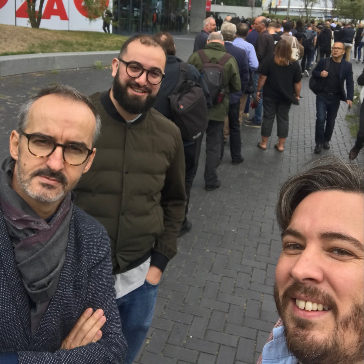 There was a short wait, but our colleagues are finally at @ibcshow! See you there? 😎
