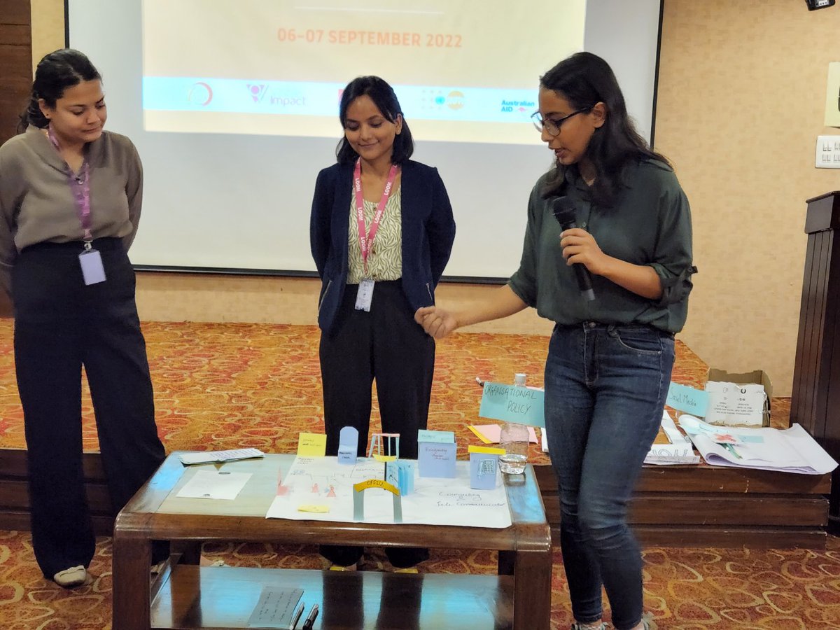 UNFPANepal's tweet photo. Youths are innovators and accelerators in promoting #SRHR #CSE &amp; #ICPDPoA. 
A 2days innovation roundtable concluded w/ the ideas of expanding collaboration among young entrepreneurs for the access to digital comprehensive SRHR information, education and services for young people. https://t.co/O8OzOtUFPq