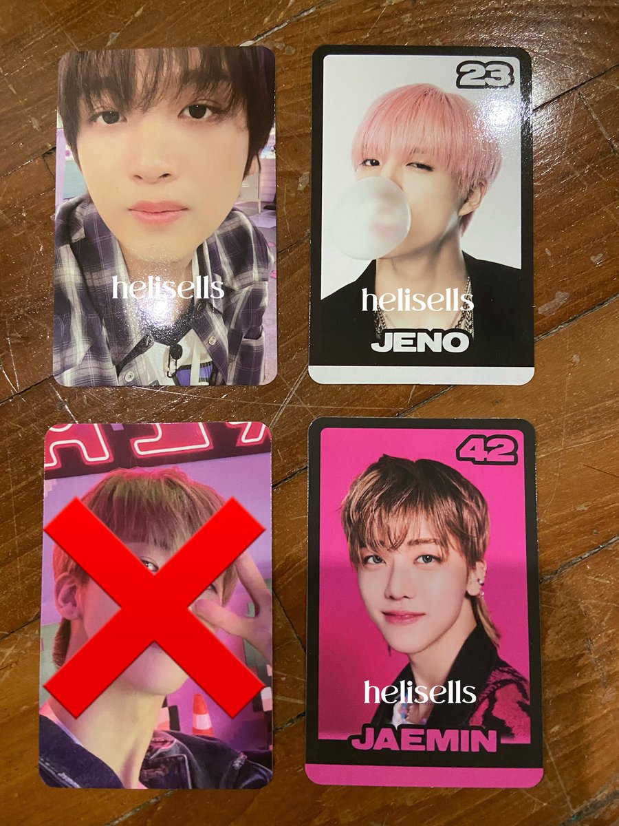 helisells's tweet photo. 📁~ wtt/lft #pasarNCT 🇲🇾

have: 1st pic
want: all renjun 

- trade 1:1
- not for sale
- trade to same ver only

hmu if you’re willing to trade! https://t.co/07aqv0WuFq
