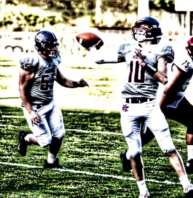 Second game of my Junior season 49-28! W