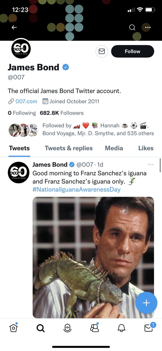 TheWizardOfIce's tweet photo. Her Majesty &amp; #JamesBond two British icons who were a constant cause for national pride no matter the state of the country.

With overlapping careers she was the only monarch Bond ever served.

So it really is poor form that @007 &amp; EON have still made no official comment

#Shabby https://t.co/yuI2s9j7Fe