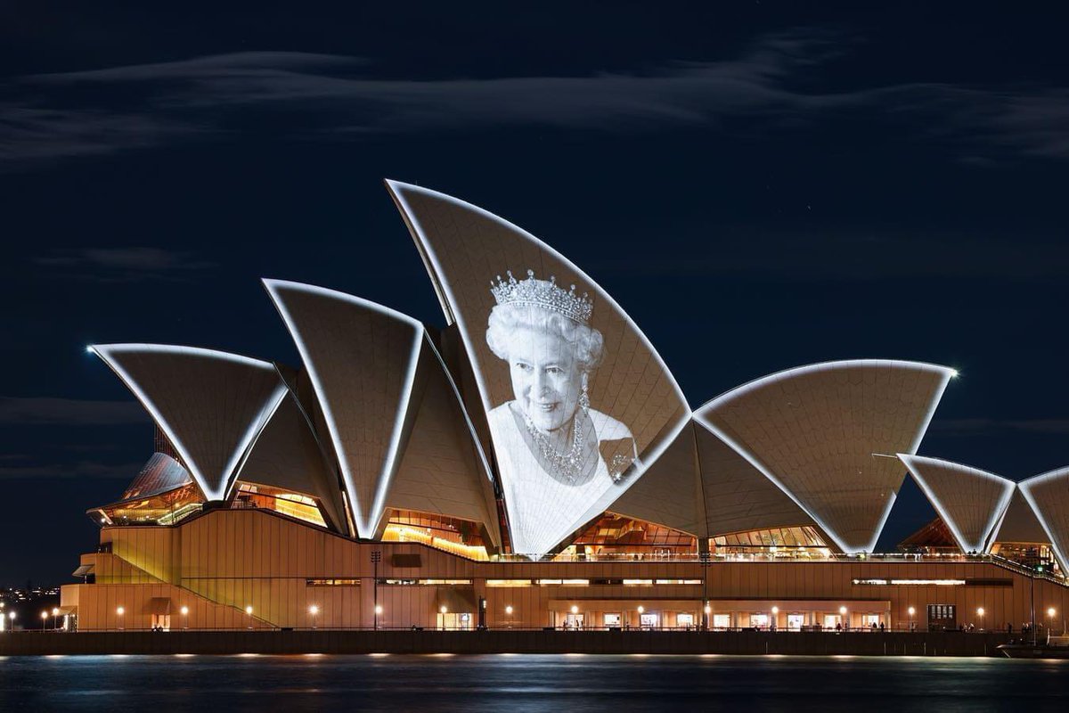 Across Australia, monuments and buildings have been illuminated in memory of Her Majesty Queen Elizabeth II, reflecting the light she brought to so many.