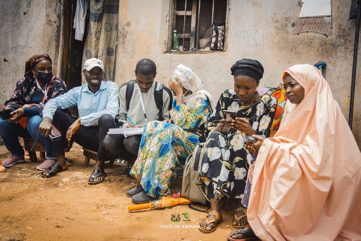 ClickOnKaduna's tweet photo. The DSFP 2.0 fieldwork activities have been designed to connect the knowledge that fellows gain in the class with real-world situations. Last week, our #DataScienceFellows worked with the Kaduna State Bureau of Statistics as enumerators in the second phase of...
1/3 https://t.co/w4YqDTsEEl
