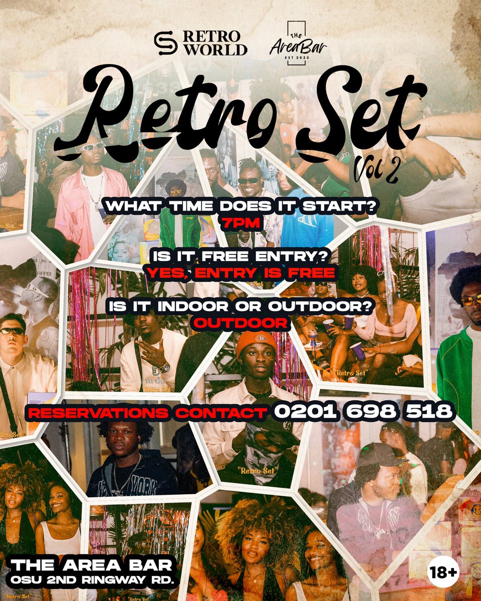 retroworldent's tweet photo. Tomorrow we go live 🎉
#retroset #retrolifestyle #y2kparty #ghanaparties https://t.co/0mUMieM97d