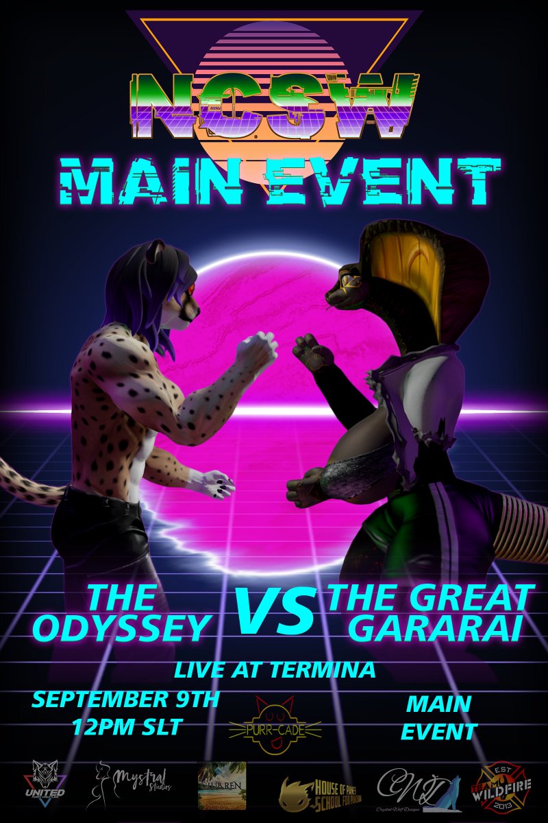 Time for another session of Metaverse brutality with NCSW System Defragmentation at 12:00pm SLT!
Two matches are lined up, so don't you miss it, as the commentators are having a feud!

maps.secondlife.com/secondlife/Cal…
Can catch stream at youtube.com/channel/UCcCeK…