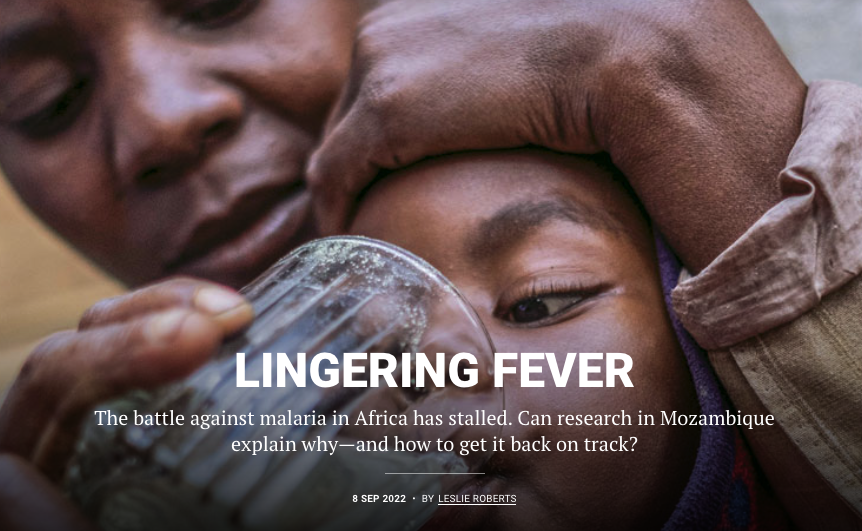ISGLOBALorg's tweet photo. 🦟 The paper mentions two of ISGlobal's projects in the country: #MALTEM and #BOHEMIAproject.
🤝 The @ScienceMagazine report also highlights the work of the Manhiça Health Research Centre (@Manhica_CISM), an organisation with which we have been working closely for many years. https://t.co/BBwlTk0Ll2